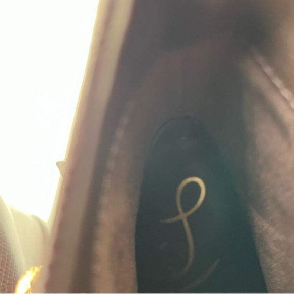 Sam Edelman Weslie Point Toe Wedge Embellished Buckle Ankle Boots Women's Size 9 - Picture 8 of 10